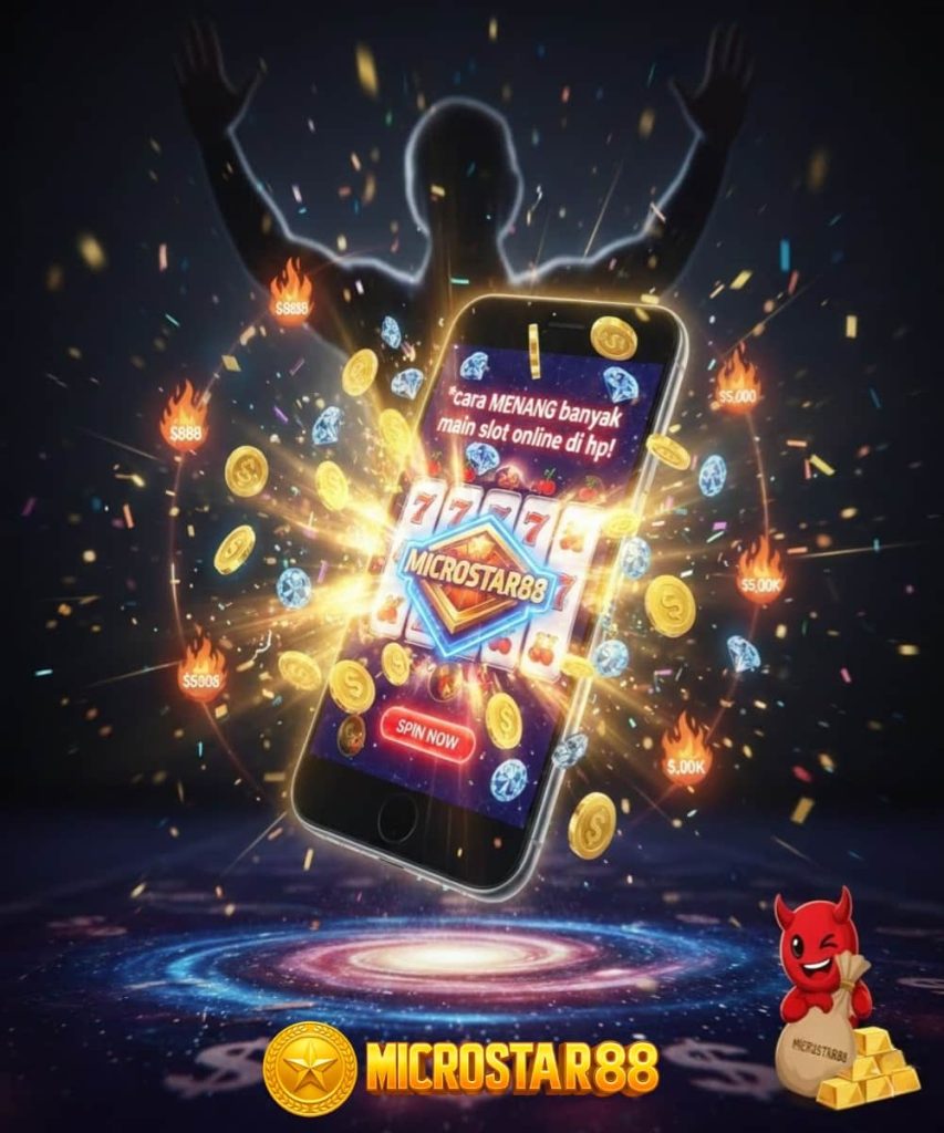 cara menang banyak main slot online di hp